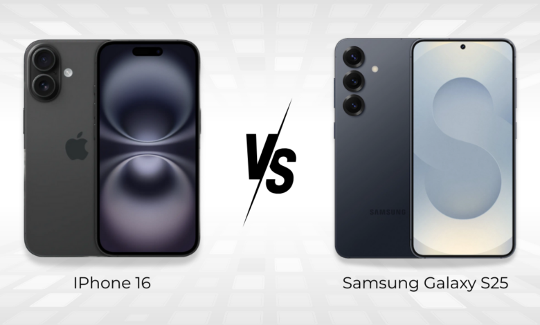 iPhone 16 vs Samsung Galaxy S25